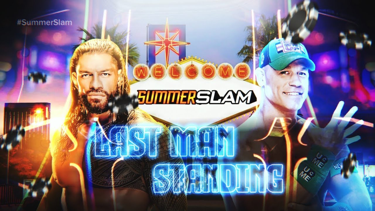 COMO HACER UN CUSTOM MATCH CARD DE WWE SUMMERSLAM 2021 | WWE SUMMERSLAM ...