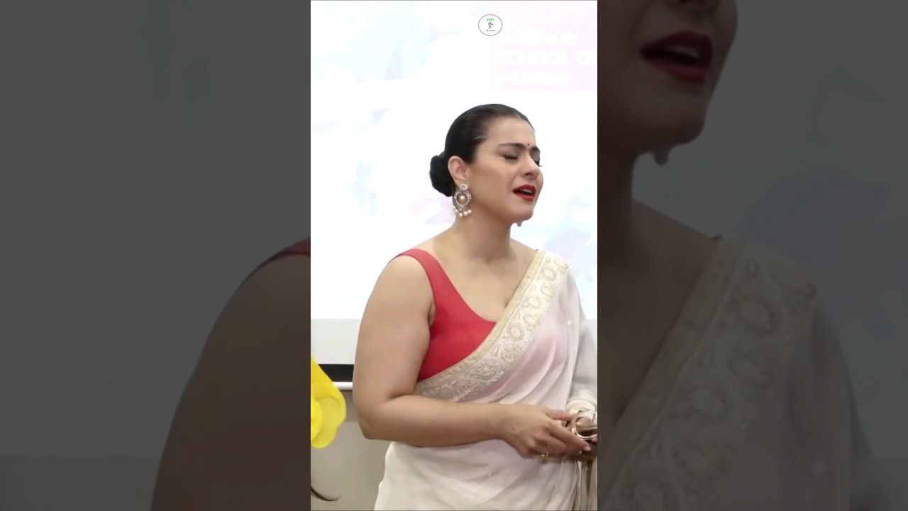 Kajol in White Saree - Timeless Elegance