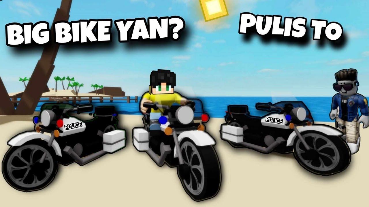BUMUO AKO NG PULIS BIG BIKE GANG sa ROBLOX