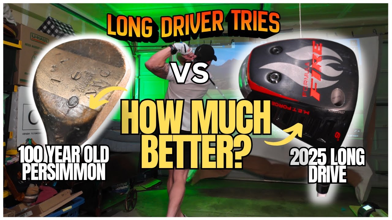 I Tested a 100-Year-Old Driver vs a Modern Driver (Distance Shocked Me)