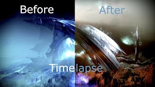 DESTINY 2 SHARD TIME-LAPSE IN THE EDZ