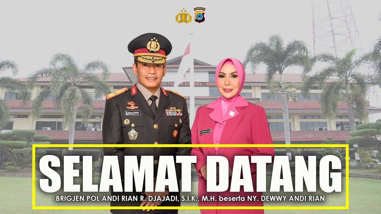 MALAM PISAH SAMBUT KAPOLDA KALSEL DARI IRJEN POL RIKWANTO KEPADA BRIGJEN POL ANDI RIAN
