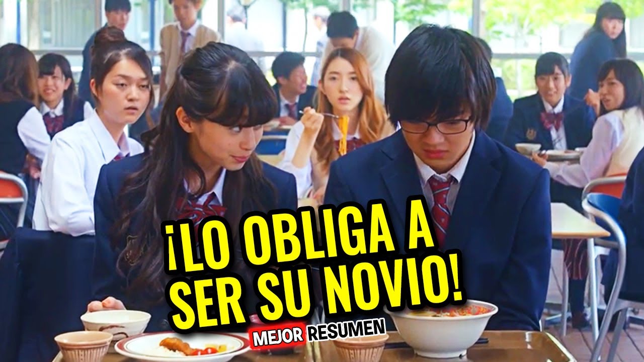 🔥OTAKU ES OBLIGAD0 A SER EL NOVIO DE LA CHICA POPULAR Y SE PONE CALI3NTE | Mejor Resumen
