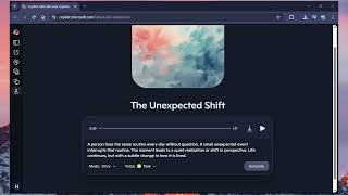 How to Use Copilot Audio Expressions to Create EXPRESSIVE AI Voiceovers for Your Content screenshot 4