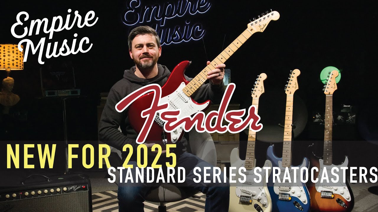 NEW FOR 2025 | The Fender Standard Series Stratocaster // EMPIRE MUSIC