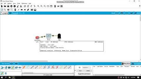 IoT Programming MCU in Cisco Packet Tracer - Push Button Turn On LED