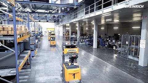 Automation solution by Jungheinrich at new plant from HEWI G. Winkler GmbH