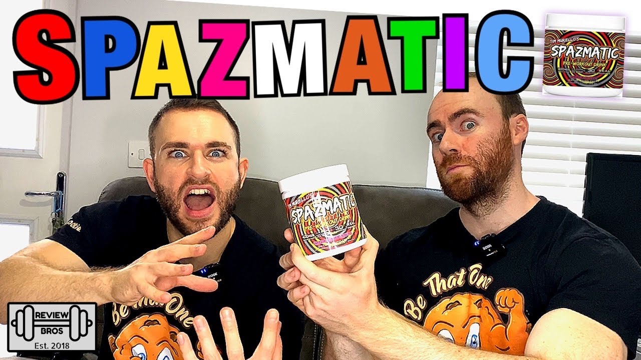 SPAZMATIC PRE WORKOUT REVIEW 🤪 AWESOME BANG FOR BUCK! Tim Muriello