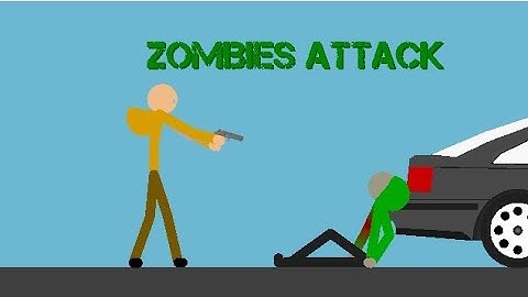 zombies attack animation (part1)(stick nodes)