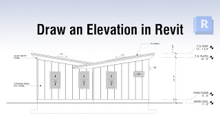 Draw an Elevation in Revit