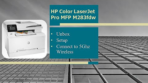 HP Color LaserJet Pro MFP M283fdw Printer