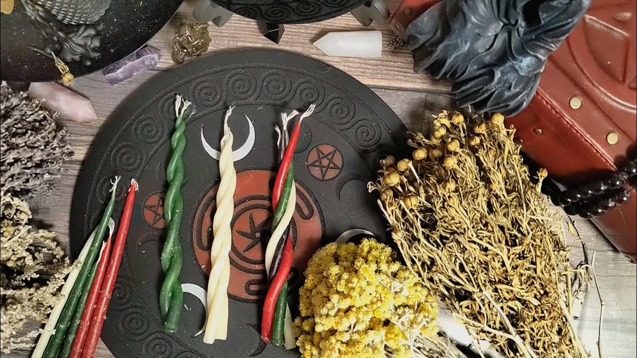 Как правильно скручивать свечи (скрутки для ритуала) - YouTube
