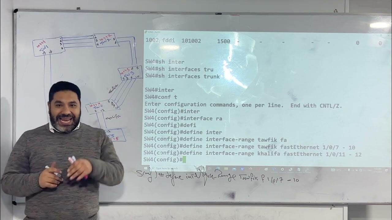 02-CCNP switching-lab 2 - part 1 of 2 ( ETHERCHANNEL ) - real devices