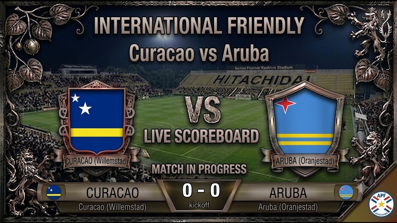 Curacao 4-0 Aruba Friendly Recap: Dominant Display