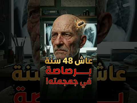 عاش 48 سنة برصاصة في جمجمته