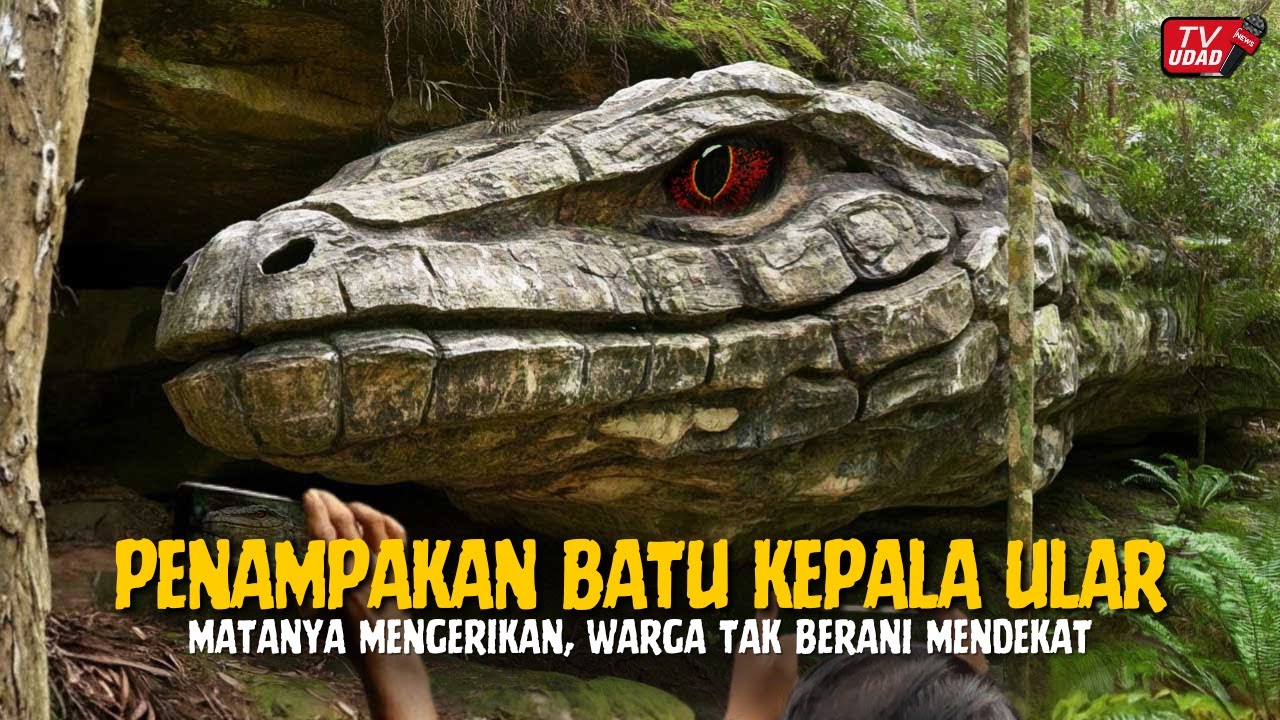 Penemuan Ular Raksasa Menjadi Batu Bikin Geger Warga di Pinggir Sungai, Diduga Dikutuk Oleh Leluhur