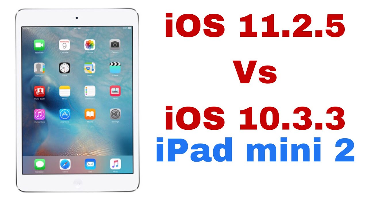ipad mini 2 ios 11 updates download