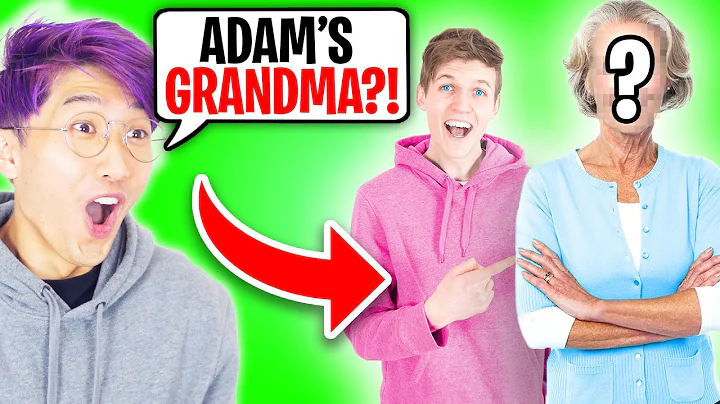 LANKYBOX'S GRANDMA Plays ADOPT ME With Adam & Justin!? (FUNNY MOMENTS!!)