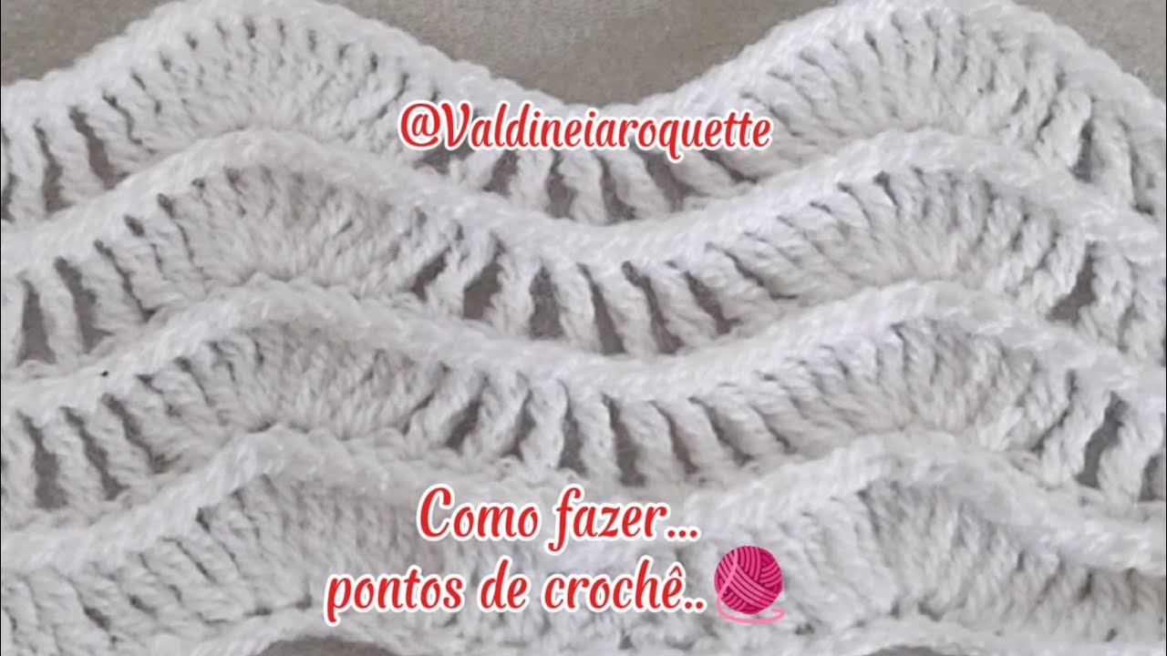 Ponto de crochê fácil