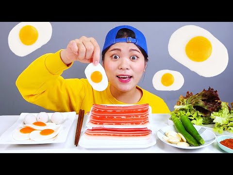Желе из свиной грудинки Мукбанг ДОНА DONA