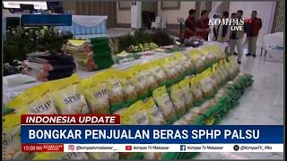 Polisi Bongkar Penjualan Beras SPHP Palsu Di Probolingo Jatim