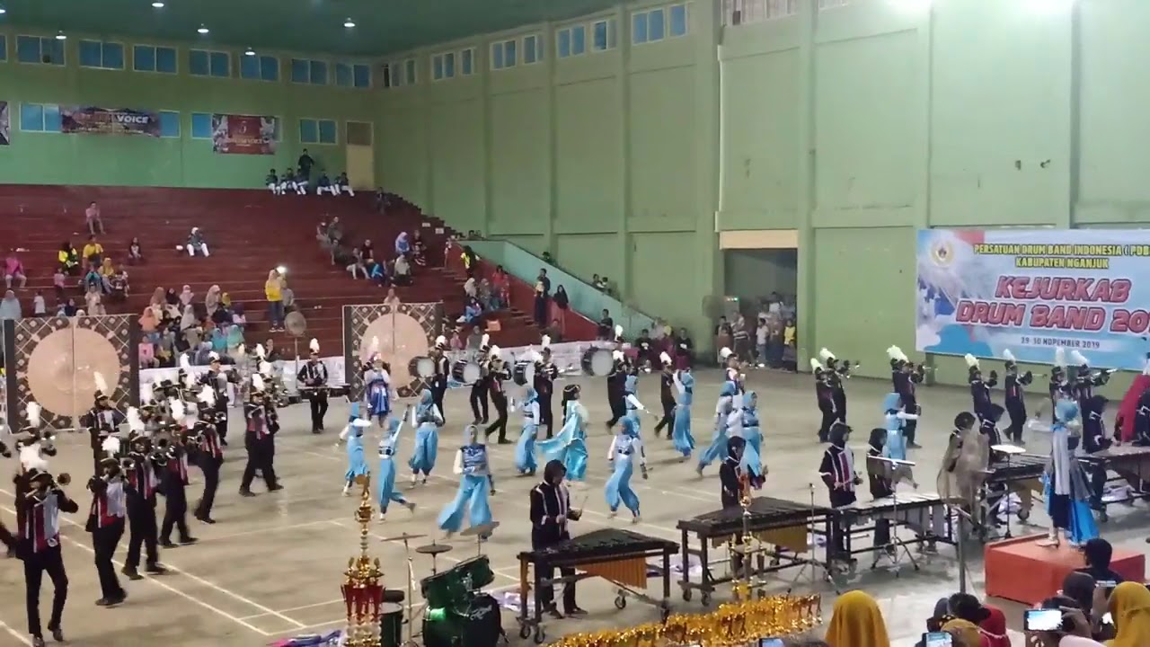 JUARA 1 ALKIBINADA KEJURKAB DRUM BAND 2019 NGANJUK
