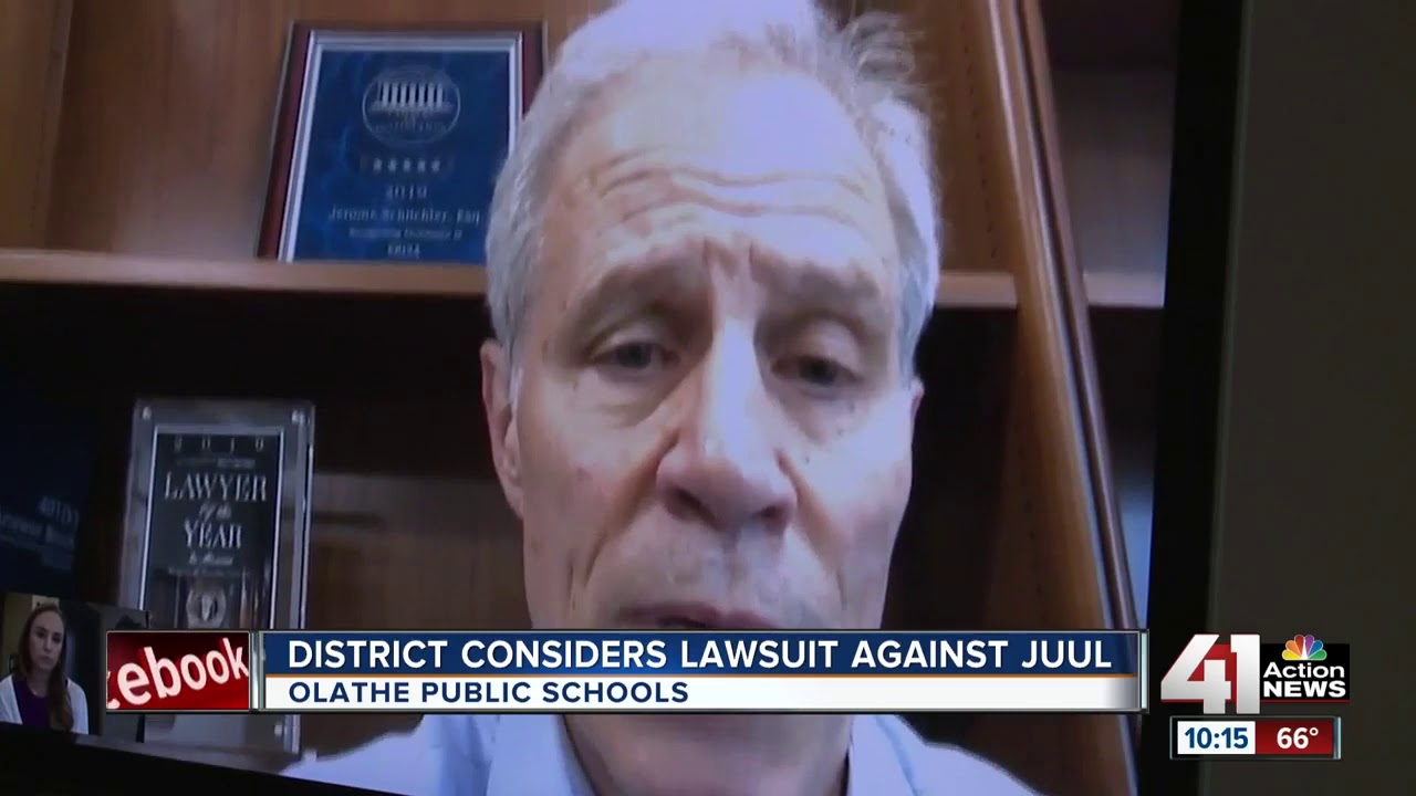 Olathe Public Schools to consider lawsuit against Juul - YouTube