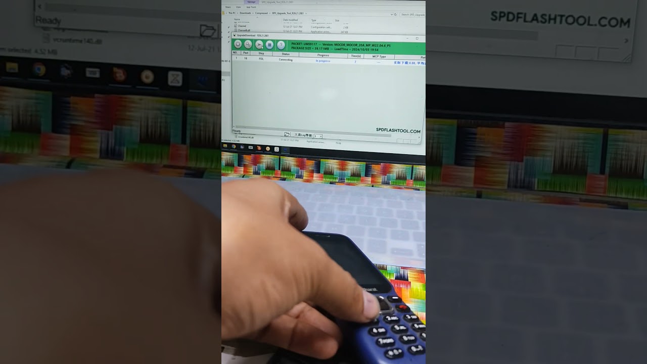 lyf jio Jbb021b1 lock ,hang on logo, flashing