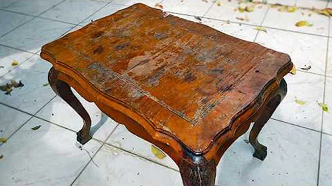 I tried to restore this table! LOVELY restoration.