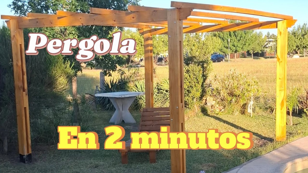 Hacer Un Pergola En Simple Paso F cil De Hacer YouTube hacer-un-pergola-en-simple-paso-f-cil-de-hacer-youtube