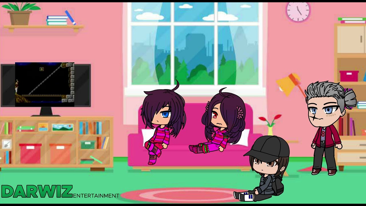 Джарвис и компания реагируют на Dragon's Lair - NES: Angry Video Game Nerd - AVGN (Gacha Club)