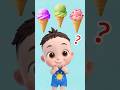 Learn Colors with Ice Cream🍦 | 🌈LiaChaCha #shorts #baby
