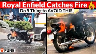 Royal Enfield Catches Fire🔥in Pune | Do 5 Thing to Avoid Fire🔥in Summer by Bullet Guru 8,501 views 2 weeks ago 8 minutes, 8 seconds