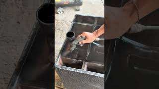 Speaker box paint finishing process #tutorial #woodworking #speakerbox #painting