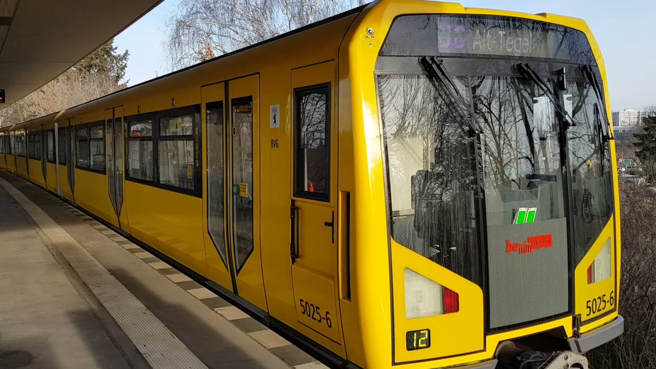 U-Bahn Berlin - U-Bahnhof Otisstraße mit H97, F84.F87, F90 und F92