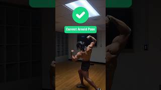 How to do the arnold pose! #posingtips