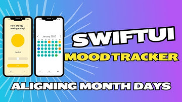 SwiftUI Mood Tracker iOS App Tutorial: Part 10 (aligning month days)