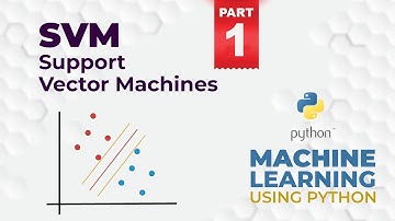 SVM | Part 1 | Machine Learning using Python #python #machinelearning #ai #ml #education