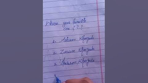 New Names. Subscribe for more videos @StyleSignatures2455