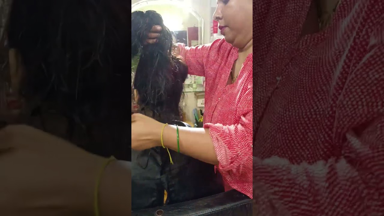 long to shorts hair cut