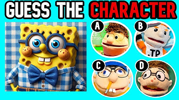 Guess The SML Characters as SpongeBob | SML Quiz