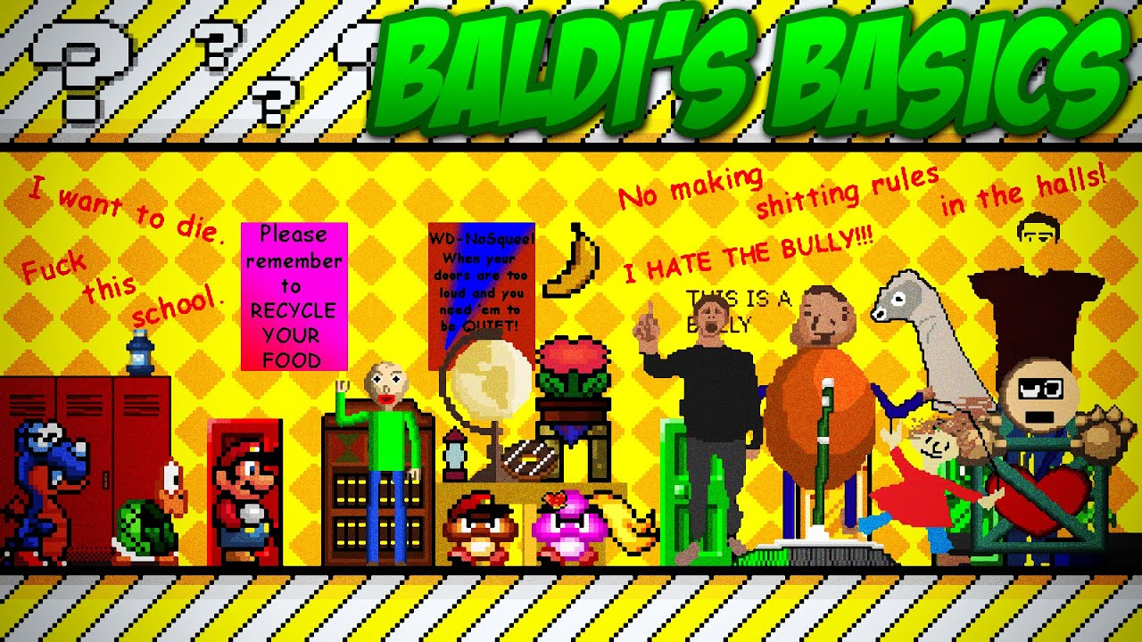 Baldi's Basics in Education and Learning 1.4.4 [Baldi's Basics] [Mods]