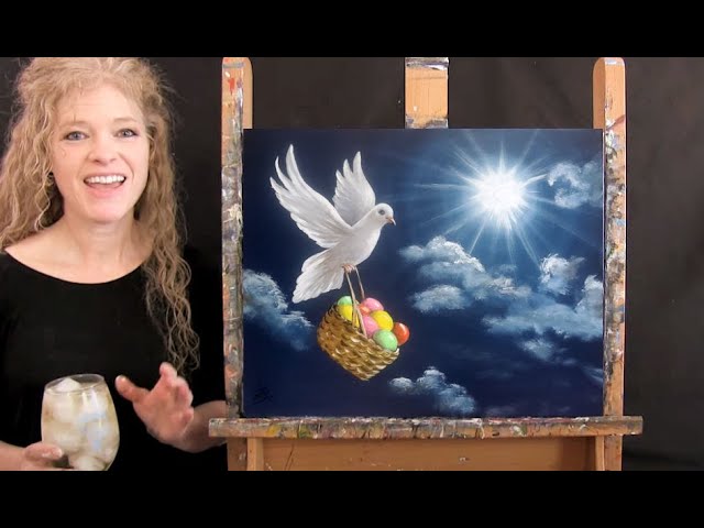 How To Paint A Simple Dove With A Vintage Vibe - creative jewish mom