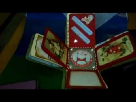 Scrapbooking Exploding box - my first.