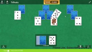 Microsoft Solitaire Collection | Card Games | TriPeaks | Daily Challenge 28/03/2017 screenshot 5