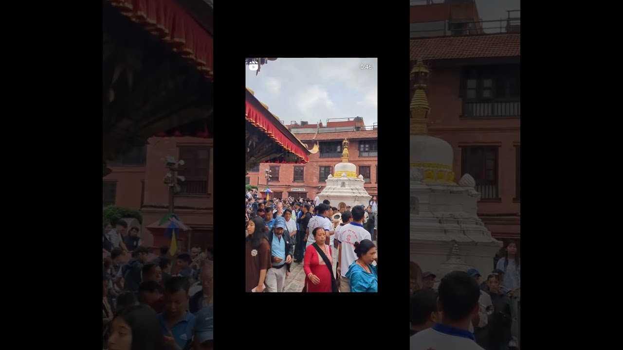 Celebrating the final day of Gunla 