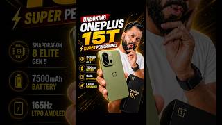 OnePlus 15T Unboxing 🔥 Snapdragon 8 Elite Gen 5 😳 | First Look Beast!