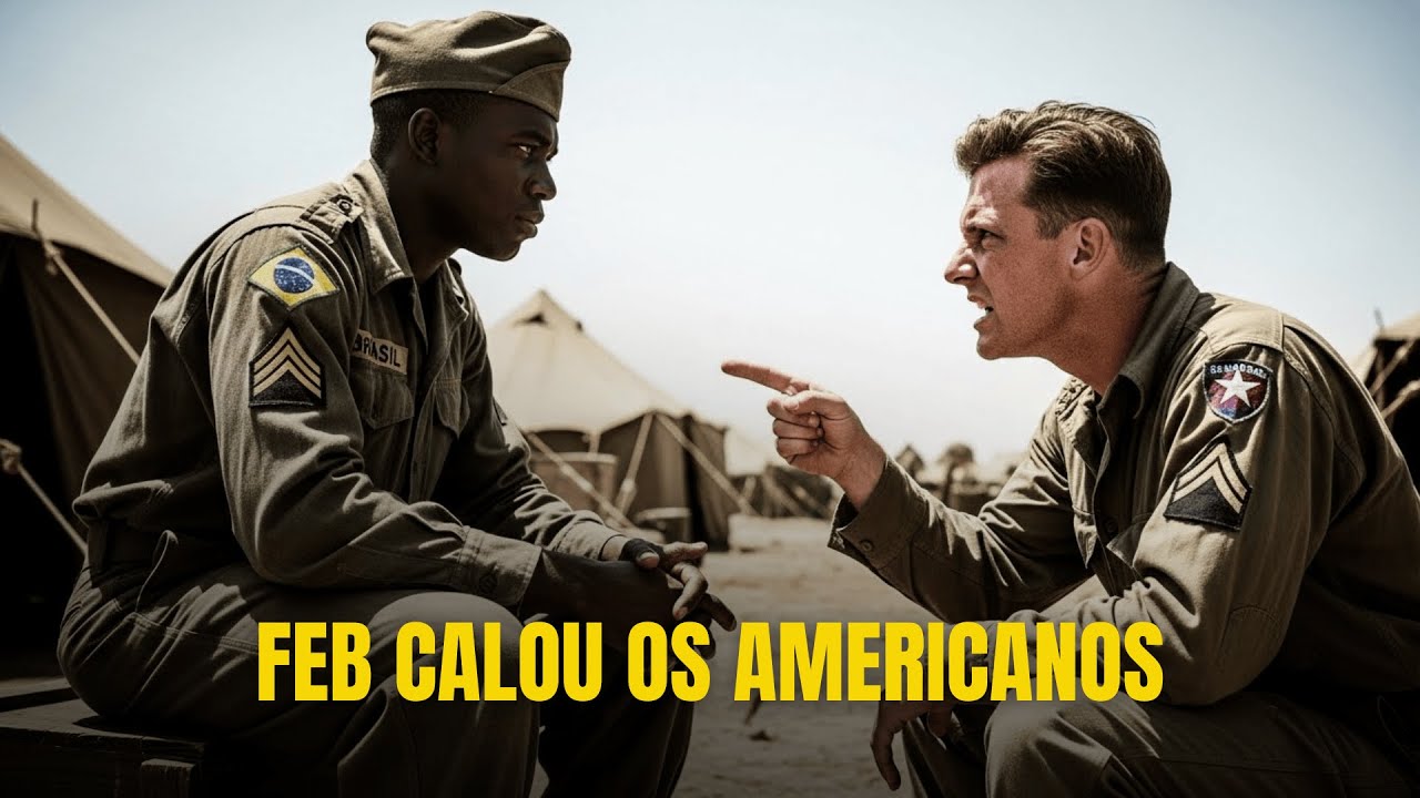 “Negros não entram aqui” — A resposta da FEB que calou os Oficiais Americanos