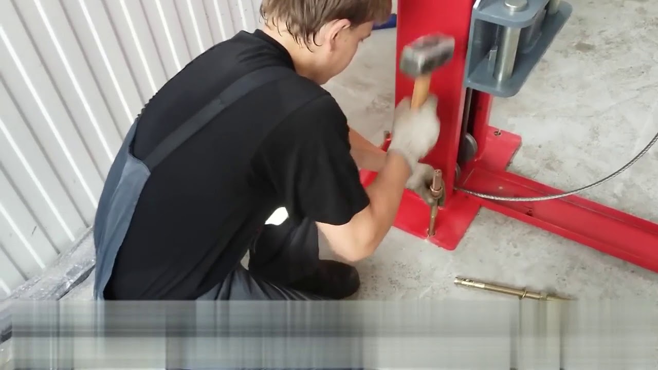 Установка подъемника Launch - YouTube