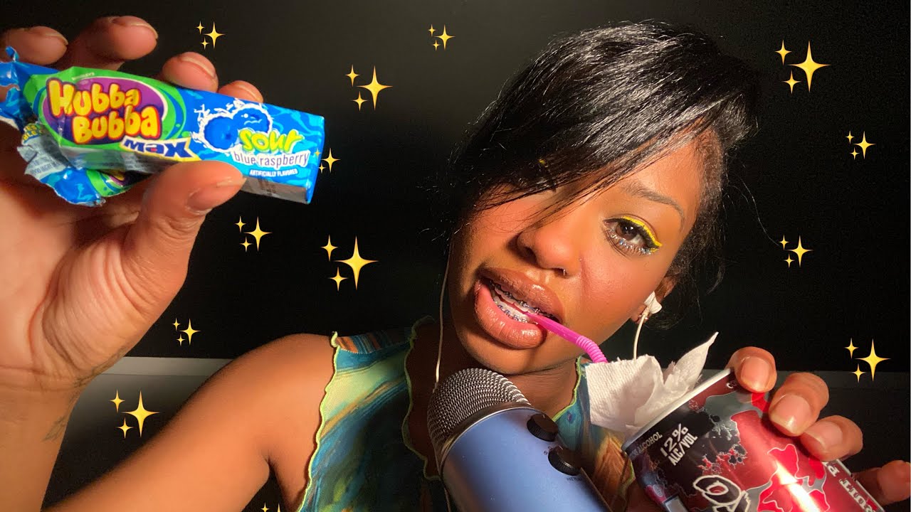 DRUNK ASMR HI THOUGHTS +Gum Chewing FUNNY 3K Special PT2 (extremely LIT)